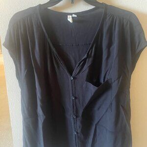 Treasure & Bond Black Blouse